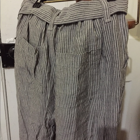 Bundle Notperfectlinen natural stripes/ blue pants - Picture 3 of 12